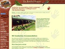 Tablet Screenshot of beardeddragon.com.au